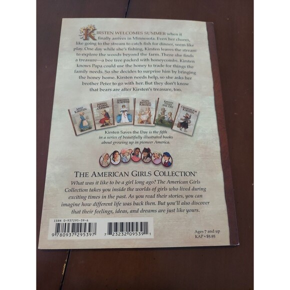 Kirsten Saves the Day by Janet Beeler Shaw (1988, Trade Paperback) - Picture 6 of 6